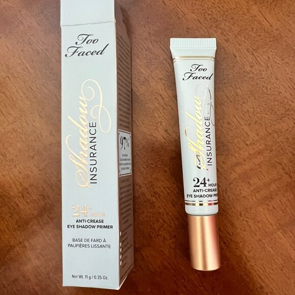 NEW Too Faced Shadow Insurance Anti-Crease Eye Shadow Primer - 11 g / 0.35 oz - Picture 1 of 6